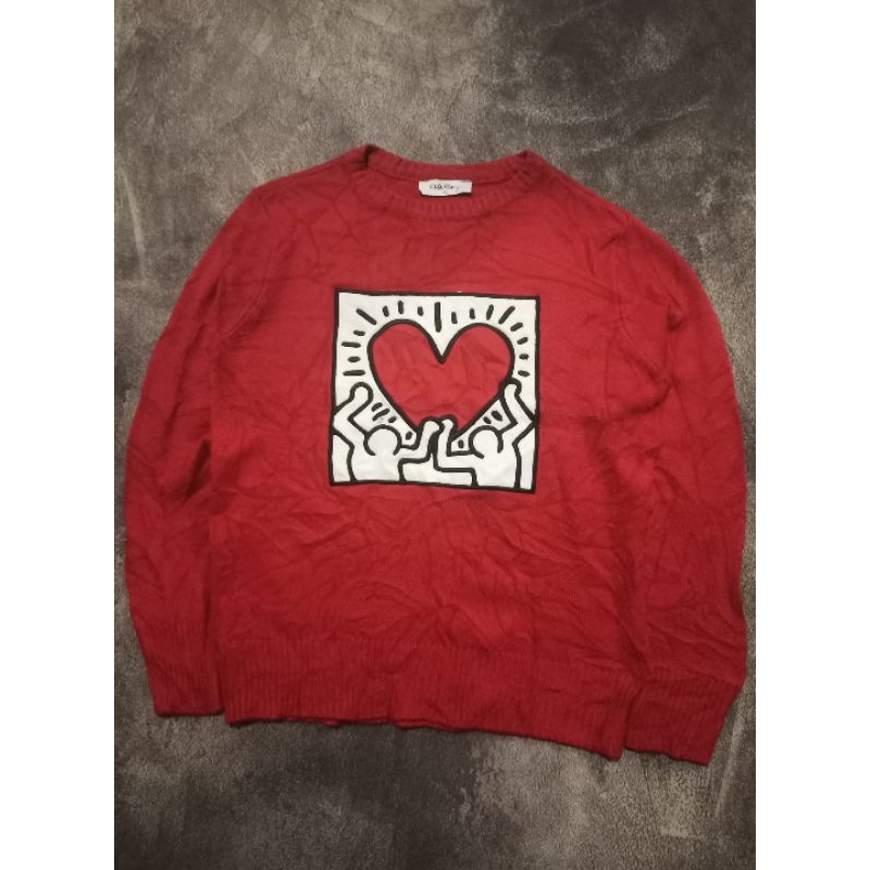 Crewneck Rajut Keith Haring