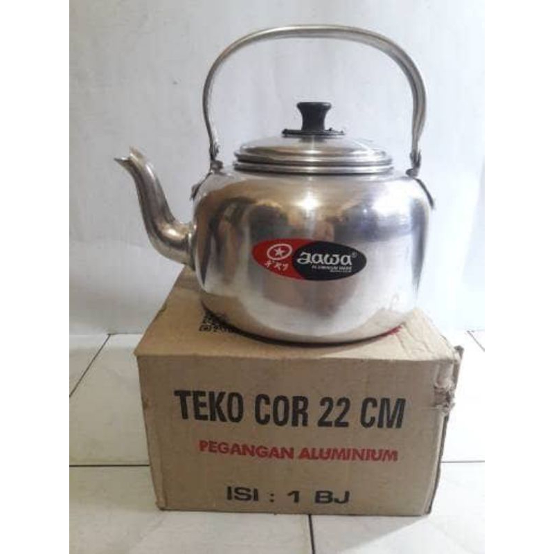 MASPION TEKO SUPER 22 CM ALUMUNIUM SUPER KETTLE / CERET JAWA