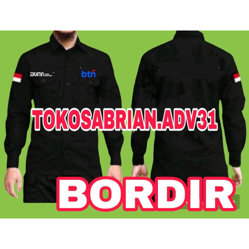 Kemeja BTN Baju Bumn BTN Seragam BTN