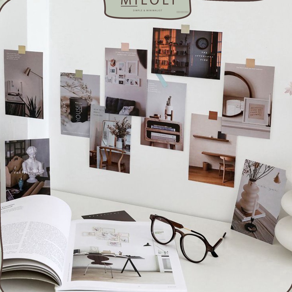 

Model Terlaris MILOLI 15Pcs SCENERY PICTURE Poster Card Photocard Wall Deco Aesthetic Decoration B32