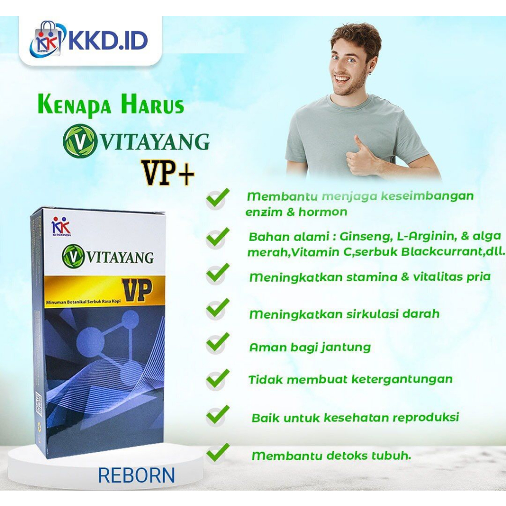 Vitayang VP Minuman Vitalitas Pria Alami KK Indonesia