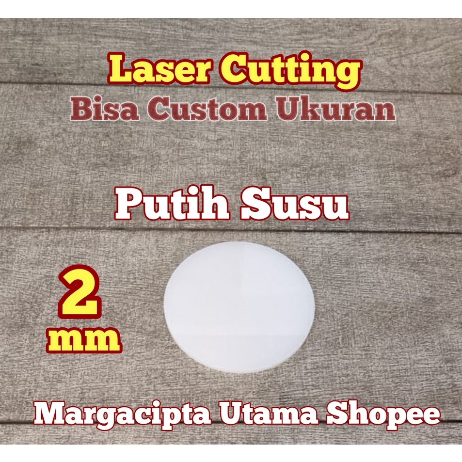 

Murah Puas Acrylic Putih Susu 2mm Diameter 25cm Akrilik Laser Cutting Bulat