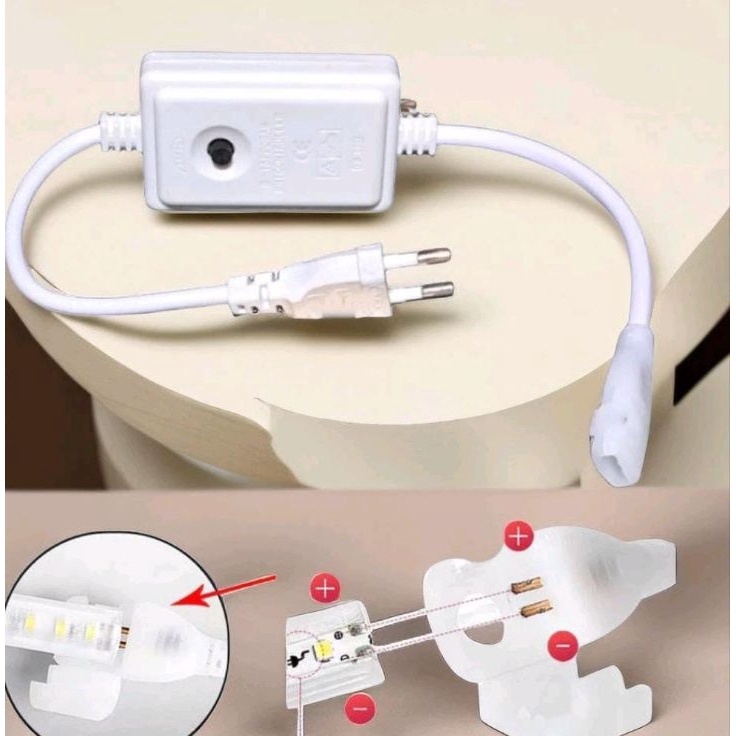 

Sekarang Hadir Socket adaptor LED strip RGB model jepit 3528 55 kabel colokan led strip Konektor Controller 8 Mode Colokan Lampu LED Strip Selang 55 22V socket jepit RGB