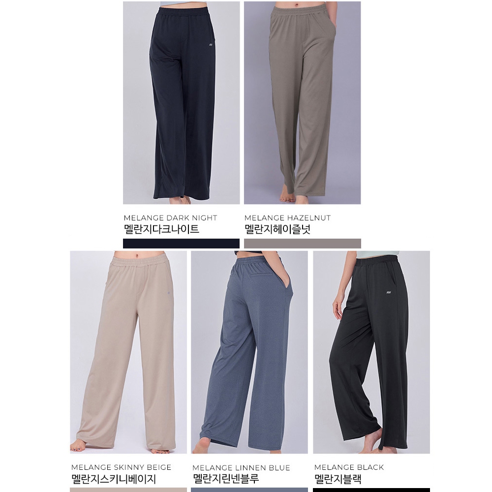 STL Korea Cooling Light Wide Banding Pants / Celana Kulot Quick Dry