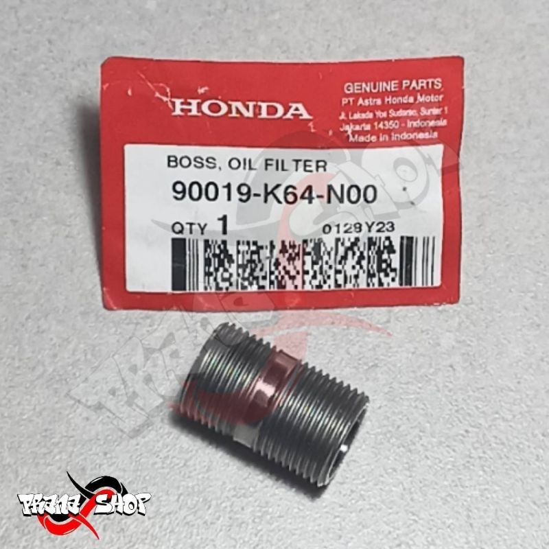 Boss Oil Filter CBR250RR K64, CBR250RR K64J, CBR250RR K64N 90019K64N00