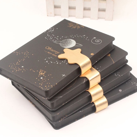 

Diskon Meriah Diary Black Starry Sky GoldLeisure Holiday