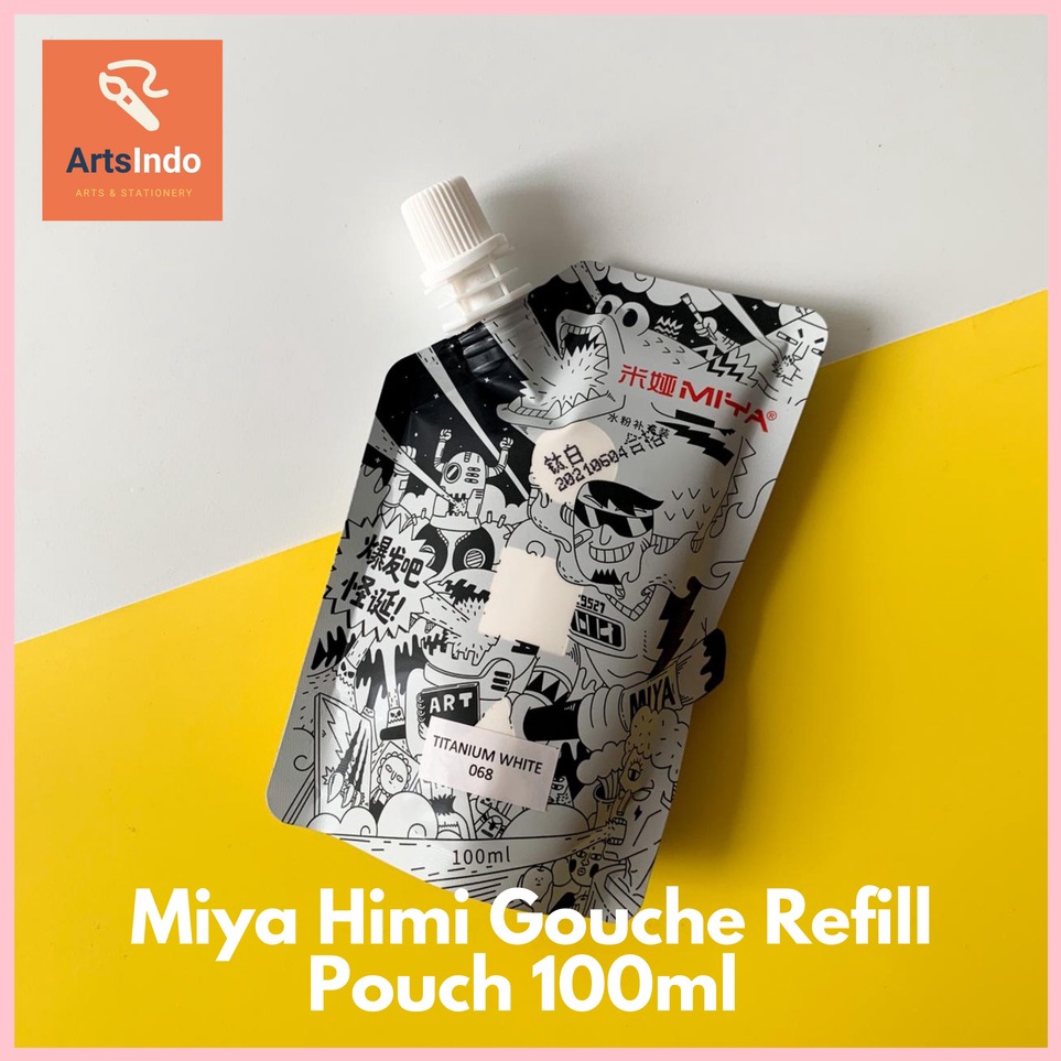 

Penjualan Istimewa Miya Himi Gouache Paint CC Refill 1ML Bag