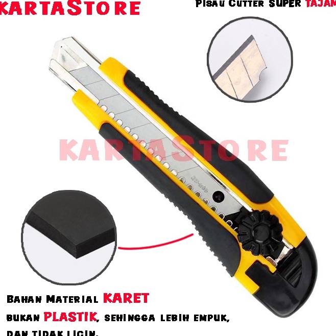 

Spesial Minggu Ini PISAU CUTTER SUPER TAJAM JAPANESE QUALITY IMPORT