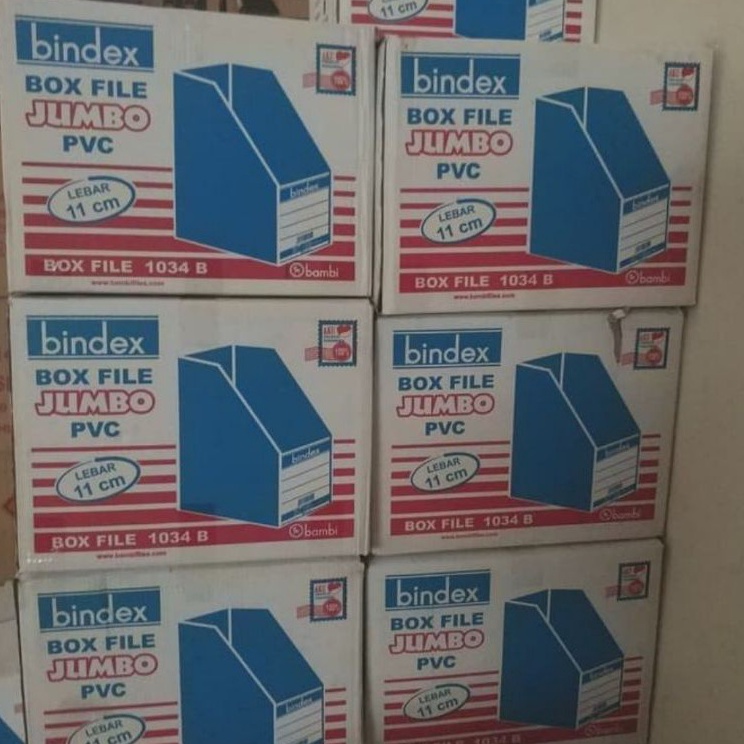 

Super Stok BOX FILE LIPAT BINDEX JUMBO PVC LEBAR 11 CM