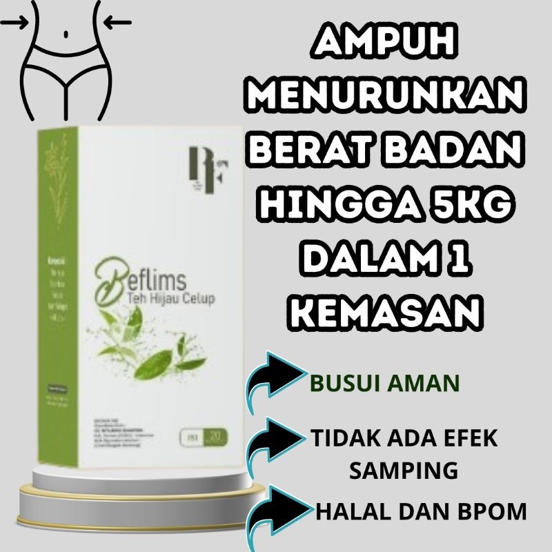 BE FLIMS TEH PELANGSING ALAMI teh pembakar lemak penurun berat badan teh pelangsing herbal tanpa efe