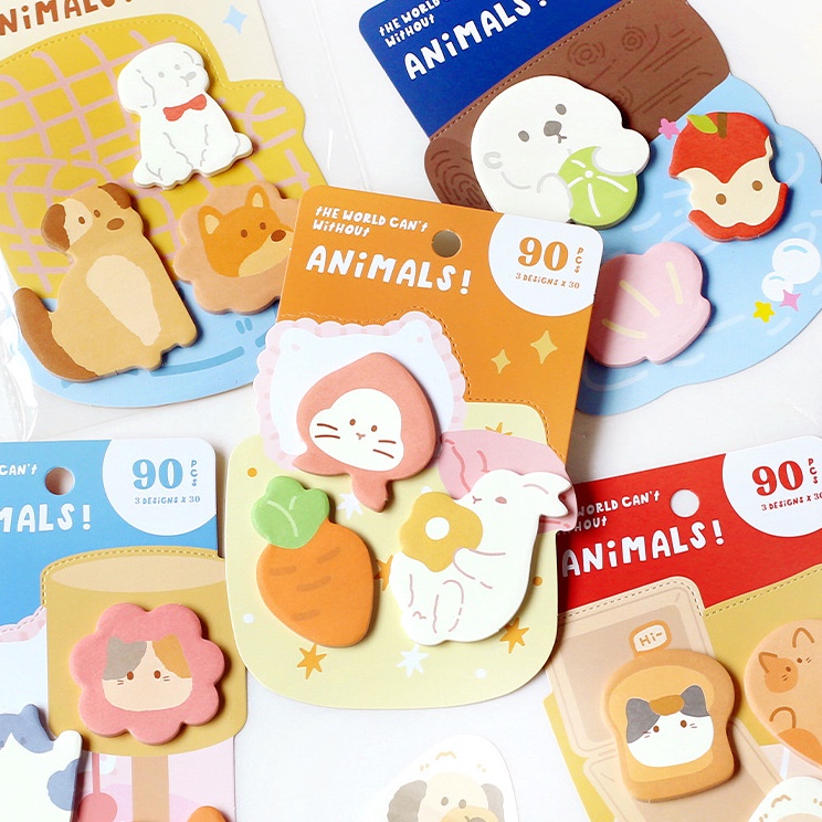 

Super Heboh Panmomo The World Cant Exist Without Animal Sticky Notes Catatan Tempel Kertas Memo