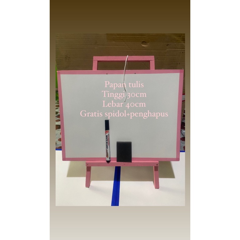 

KODE N2L9 papan tulis anak white board