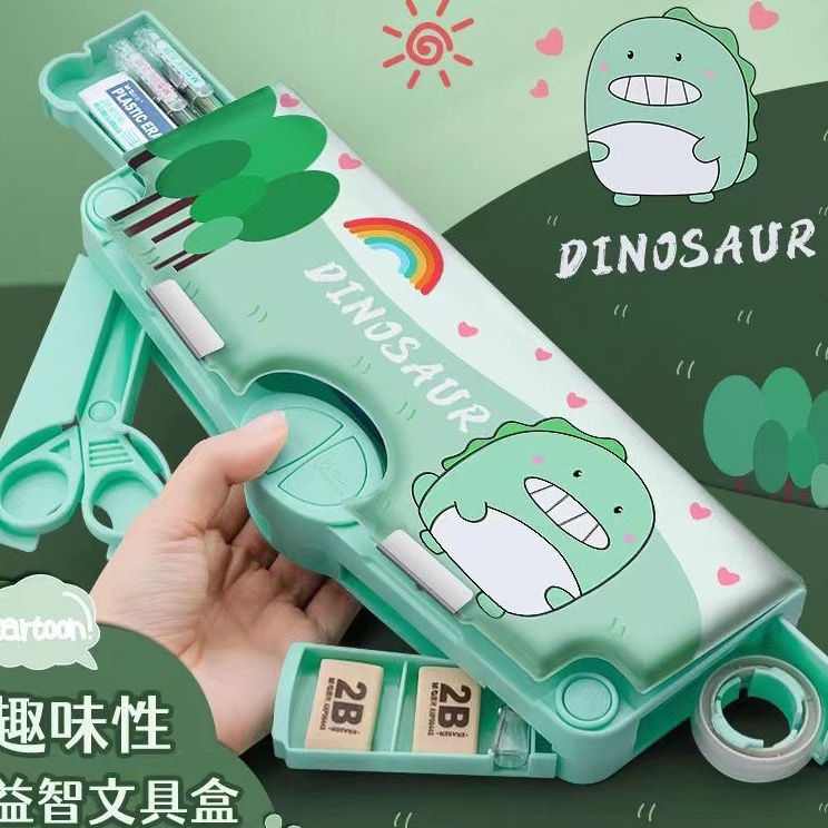 

Model Ekonomis Kotak Pensil Multifungsi Lengkap Peruncing Gunting Isolasi Penghapus Penggaris