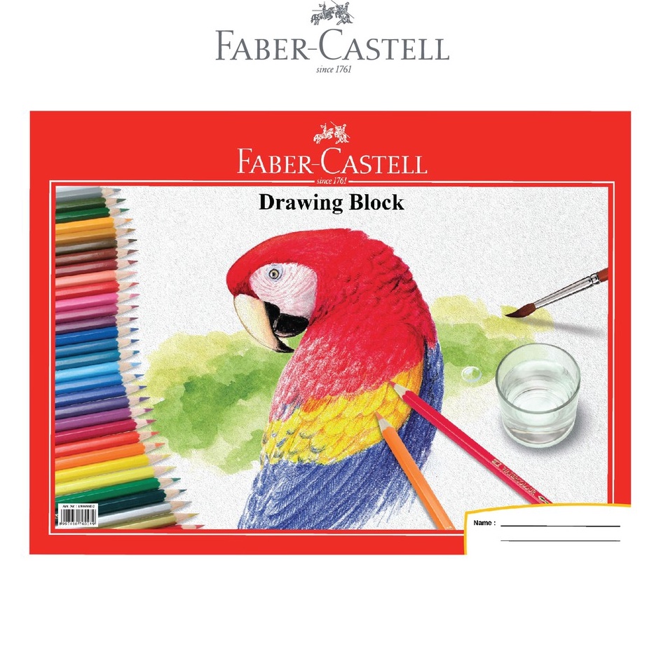 

Update Favorit FaberCastell Drawing Book buku gambar A4