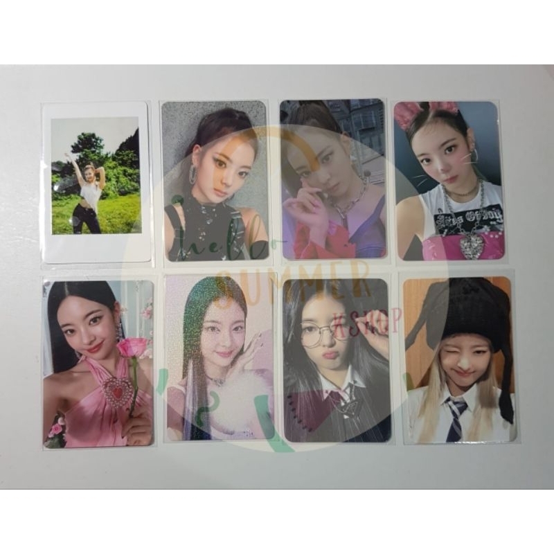 Itzy Lia Guess Who Crazy in Love Checkmate Chesire Kill My Doubt PC Photocard