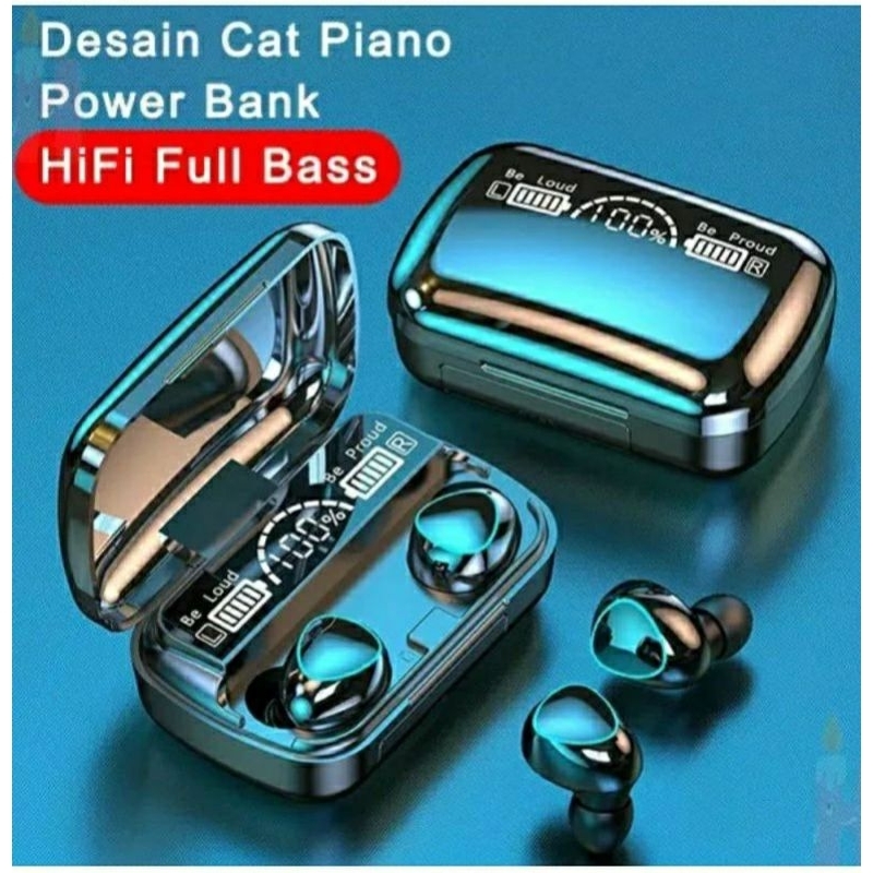 Headset Bluetooth Stereo TWS  M10 / Headset Bluetooth TWS V5.1 Gaming