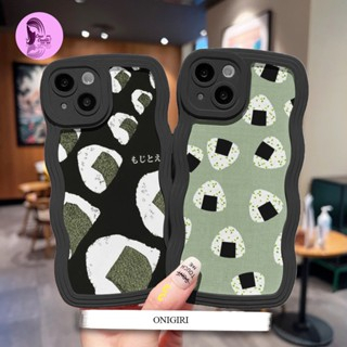 SOFTCASE GELOMBANG HITAM CUSTOM ONIGIRI UNTUK A01 A02 A02S A1K A3S A5S  Y02 Y02T Y12 5 5i 8 8i A1 A1