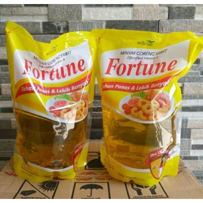 

Fortune minyak goreng refill 2liter per pcs