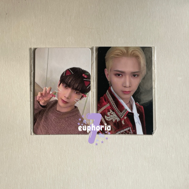 ATEEZ photocard yeosang dvd fellowship hottracks
