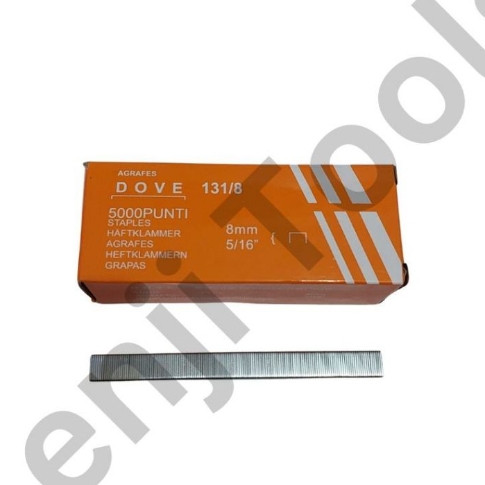 

Isi Staples Tembak Manual Staples Guntacker Rapid Rapide 8mm (5/16 Inch) 5000 Pcs/ Isi Steples