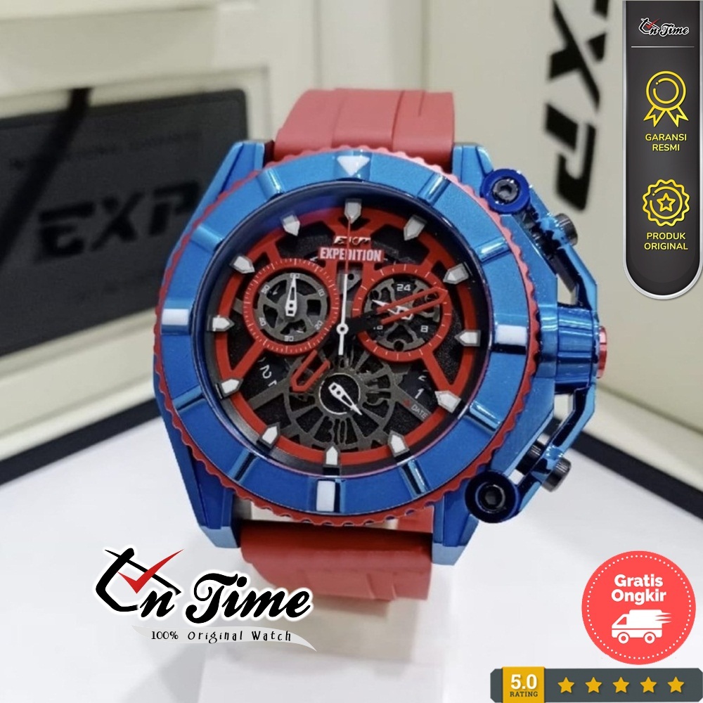 Expedition E 3009 Jam Tangan Pria Sport Original