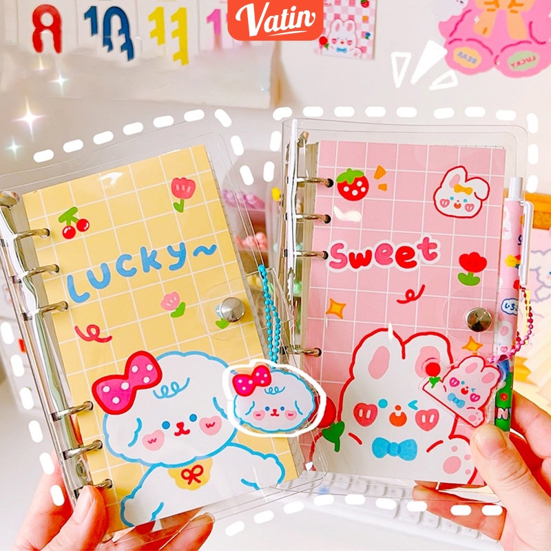 

Binder Lucu Buku Notebook Jurnal Kit Kartun Buku Catatan Isi Ulang Loose Leaf Murah-Vatin_Shop