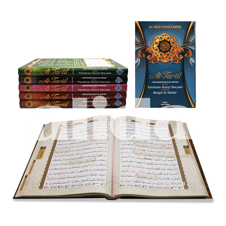 Alquran Tajwid Waqaf Ibtida At-Tartil A4 Al-Quran AtTartil Suara Agung