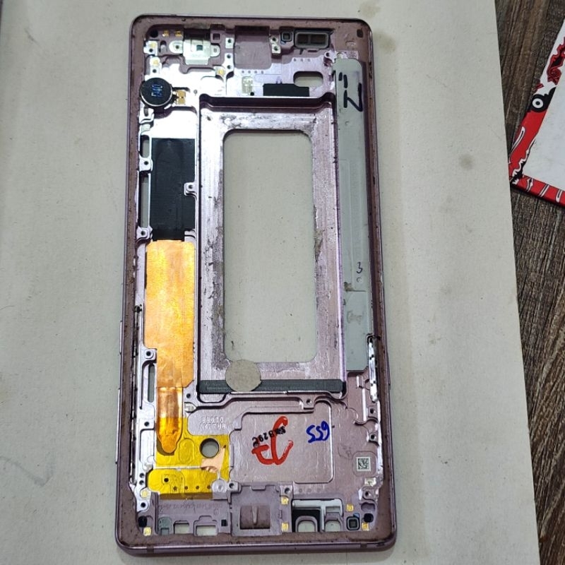 frame lcd samsung note 9 ori copotan - bazel