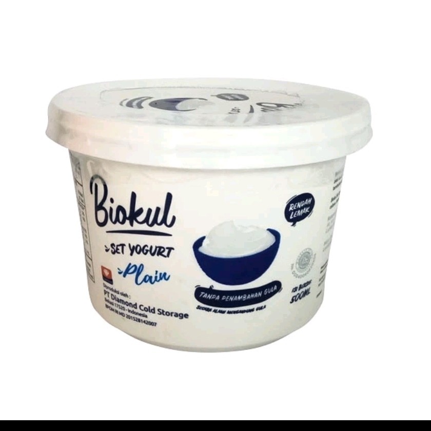 

yogurt biokul plain 500 ml