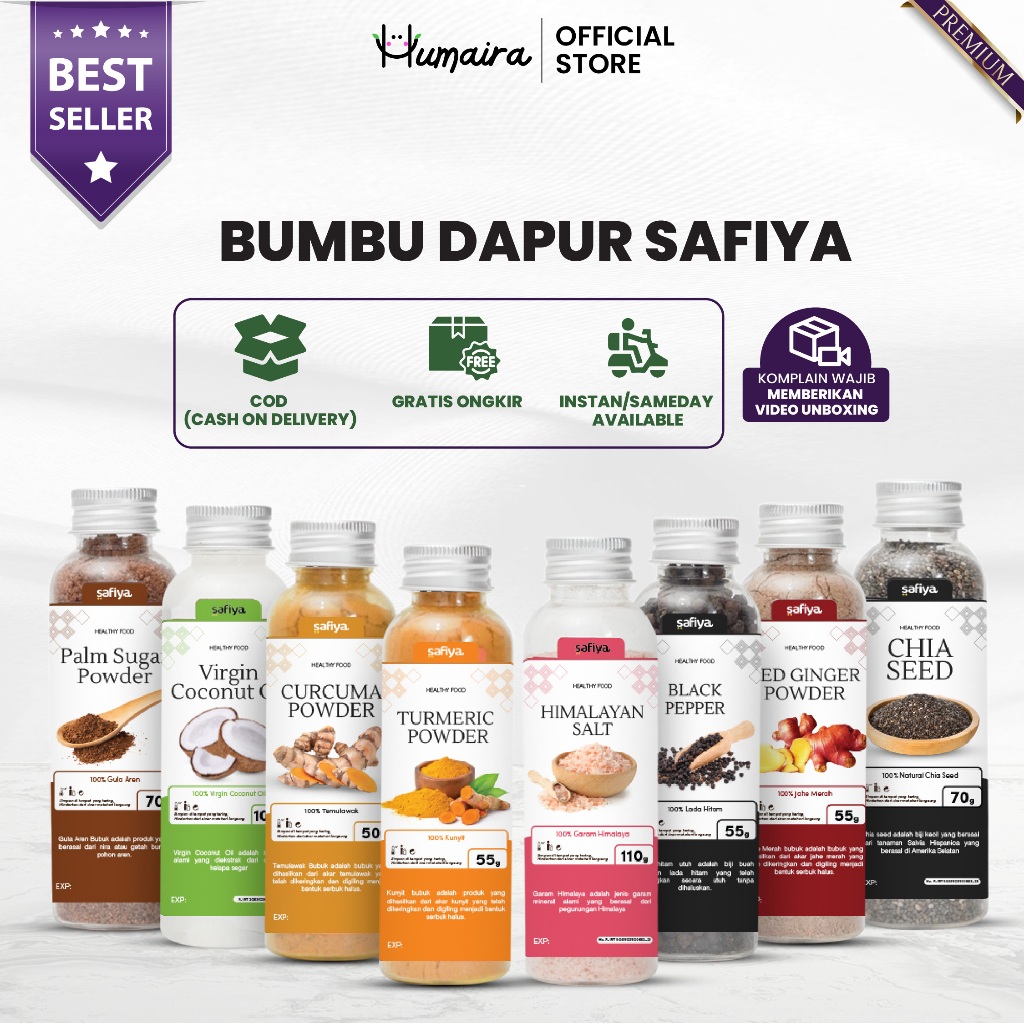 

Koleksi Mini Rempah-Rempah Organik | Mini Spice Kit Bumbu Dapur