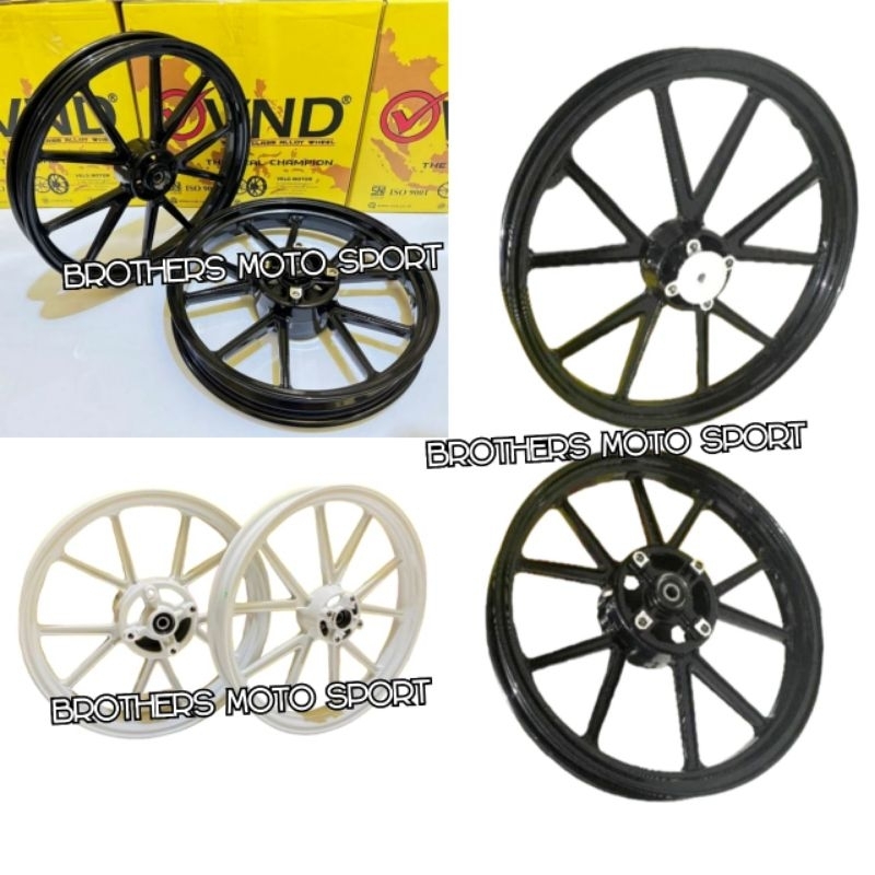 velg vnd N10 ninja150R velg racing ninja ss velg vnd gp wheel ninja r velg vnd 185x17 & 215x17 ninja