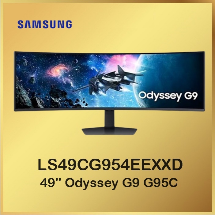 Monitor Samsung 49" Odyssey G9 G95C Dual QHD 240Hz Gaming Monitor