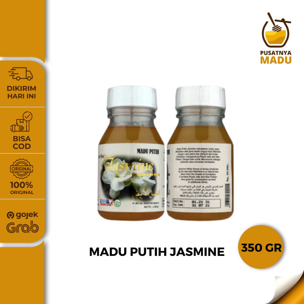 

Madu Jerawat dan Flek Hitam Putih Jasmine - 350gr