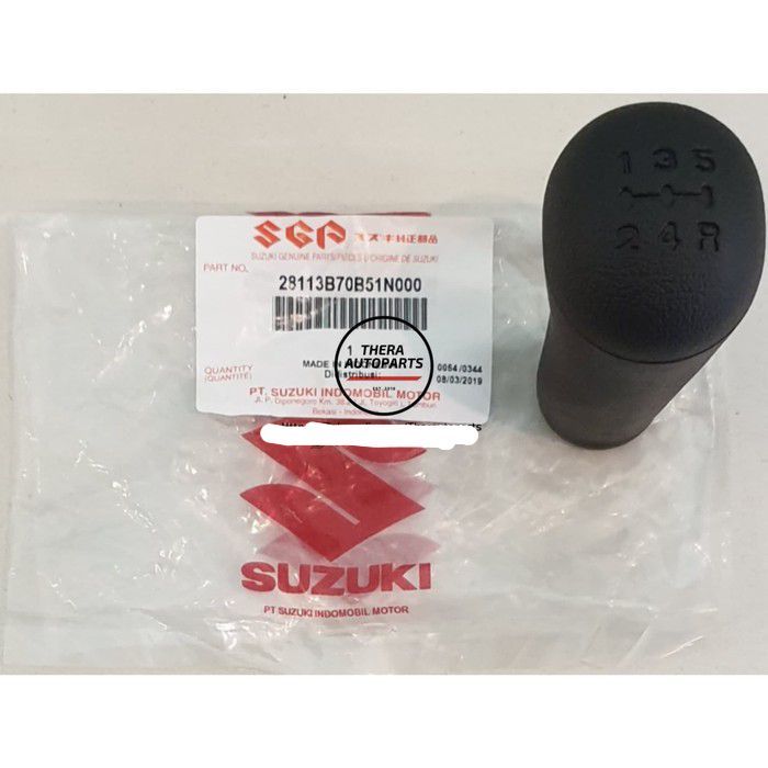 begionezz - shift knob transmisi suzuki jimny/katana/sierra/caribbean original sgp - aksesoris mobil