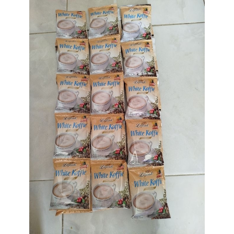 

kopi luwak white koffie satu renceng isi 10 pcs