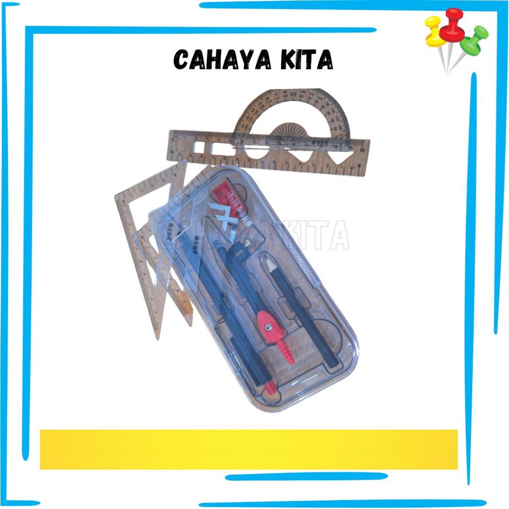 

Penggaris compas set Gb21027