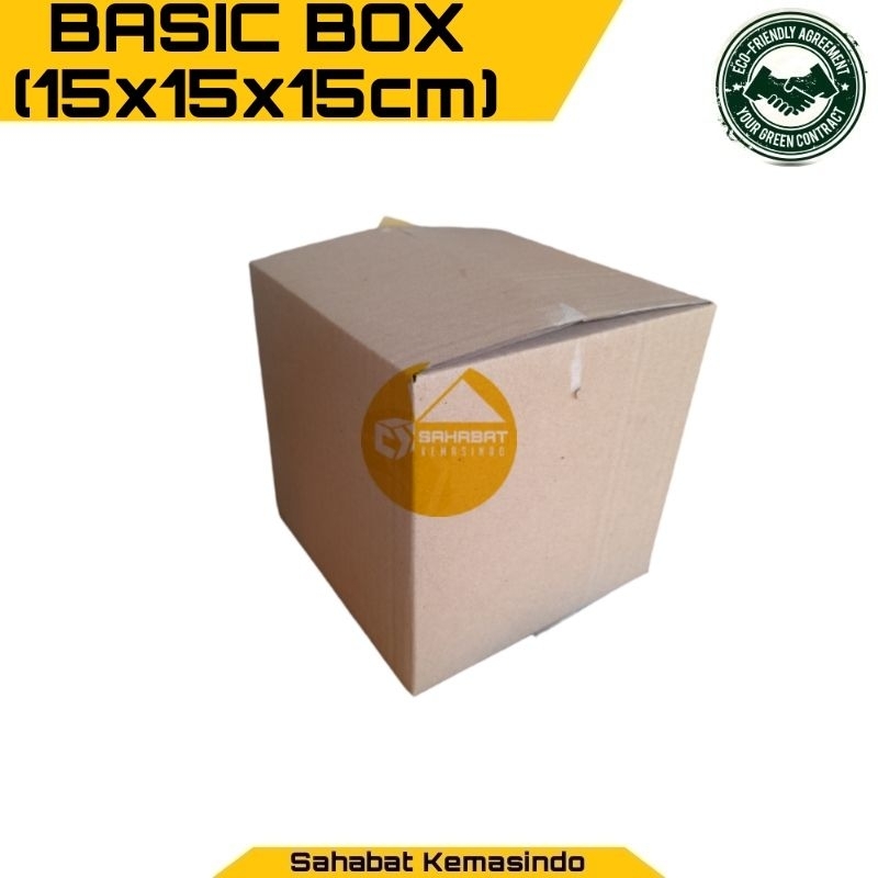 

15x15x15cm Kardus Box Packing Online Shop