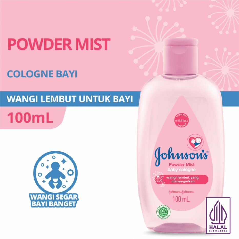 JOHNSON'S Baby Cologne Powder Mist 100ml