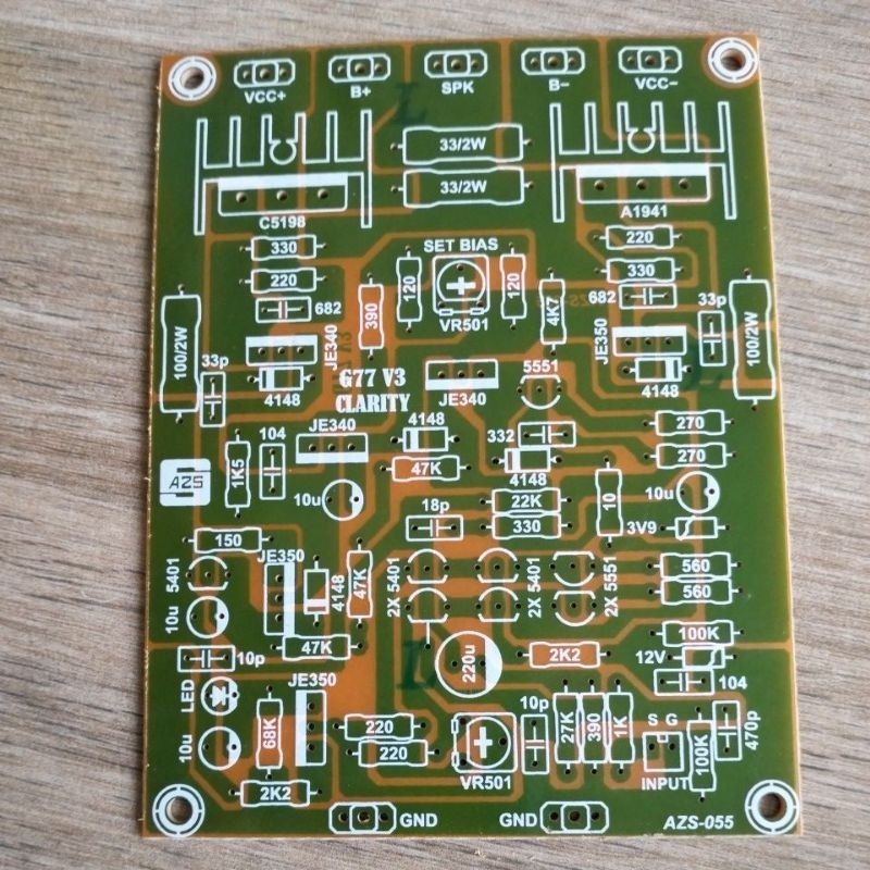 PCB Power Builtup G77 V3 Clarity