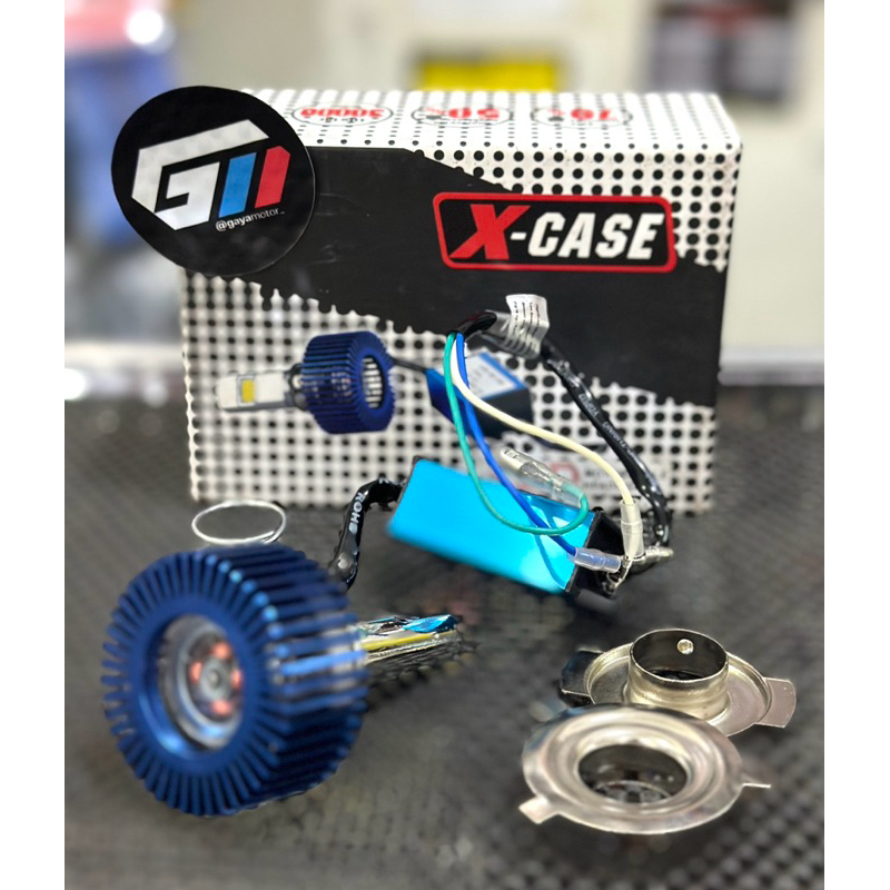LAMPU LED MOTOR X CASE 2 SISI 2 UNIVERSAL