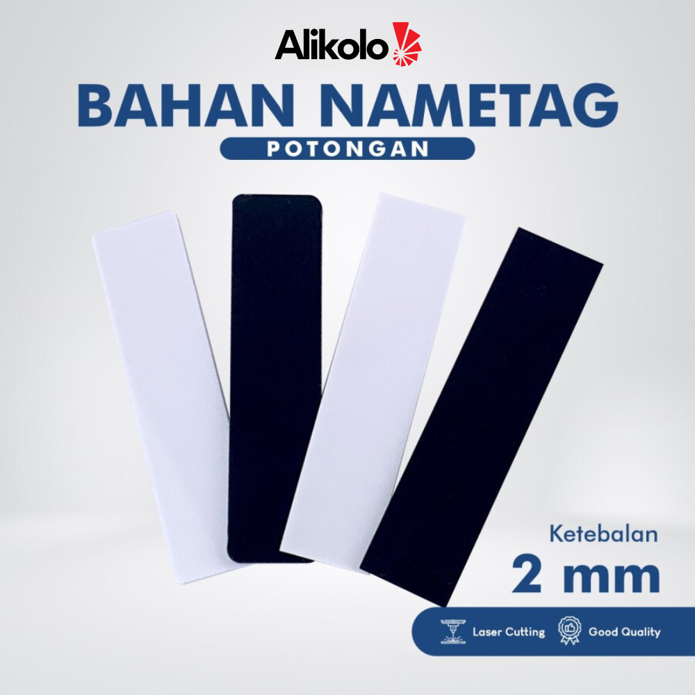 

Bahan Name Tag / Nametag / Papan Nama Dada bahan akrilik polos 8x2cm