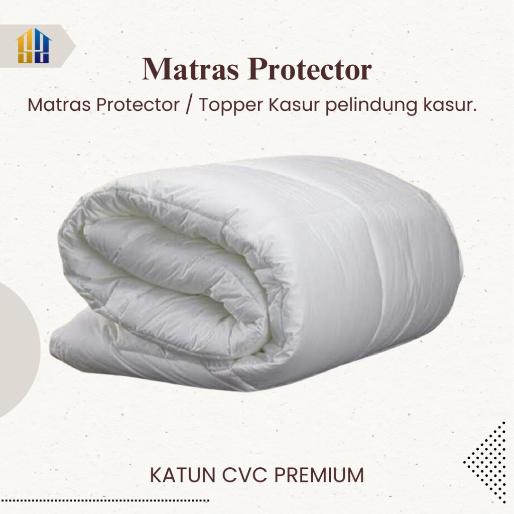 Matras Protector / Matras Protektor / Matras Pelindung Kasur 90x200 100x200 120x200 160x200 180x200 