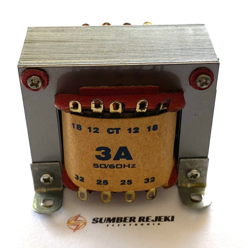 Trafo Excell 3A CT 25 32V Tembaga Murni Original Excell