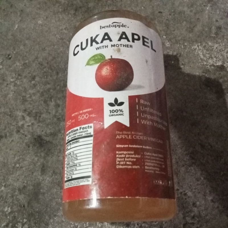 

Bestapple Cuka Apel with mother 500ml/250ml