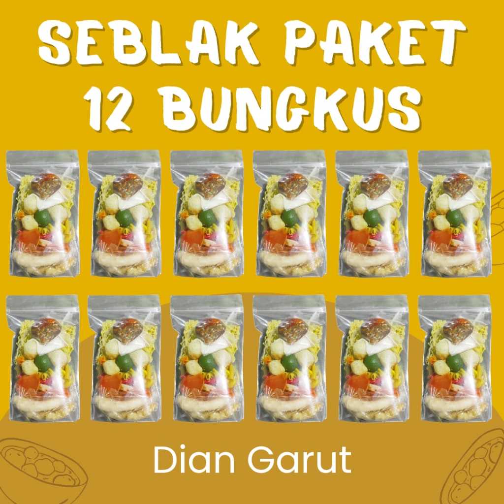 

Seblak Instan Komplit Paket 12 bungkus