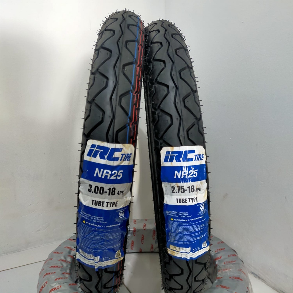 IRC NR25 RING 18 (BUKAN TUBLES) BAN LUAR IRC NR25 275-18 . 300-18 IRC TIRE
