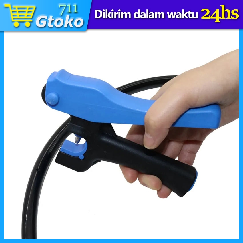 Handle Hole Punch Penebuk Lubang Pelubang Selang Pe Irigasi Tetes 4 mm