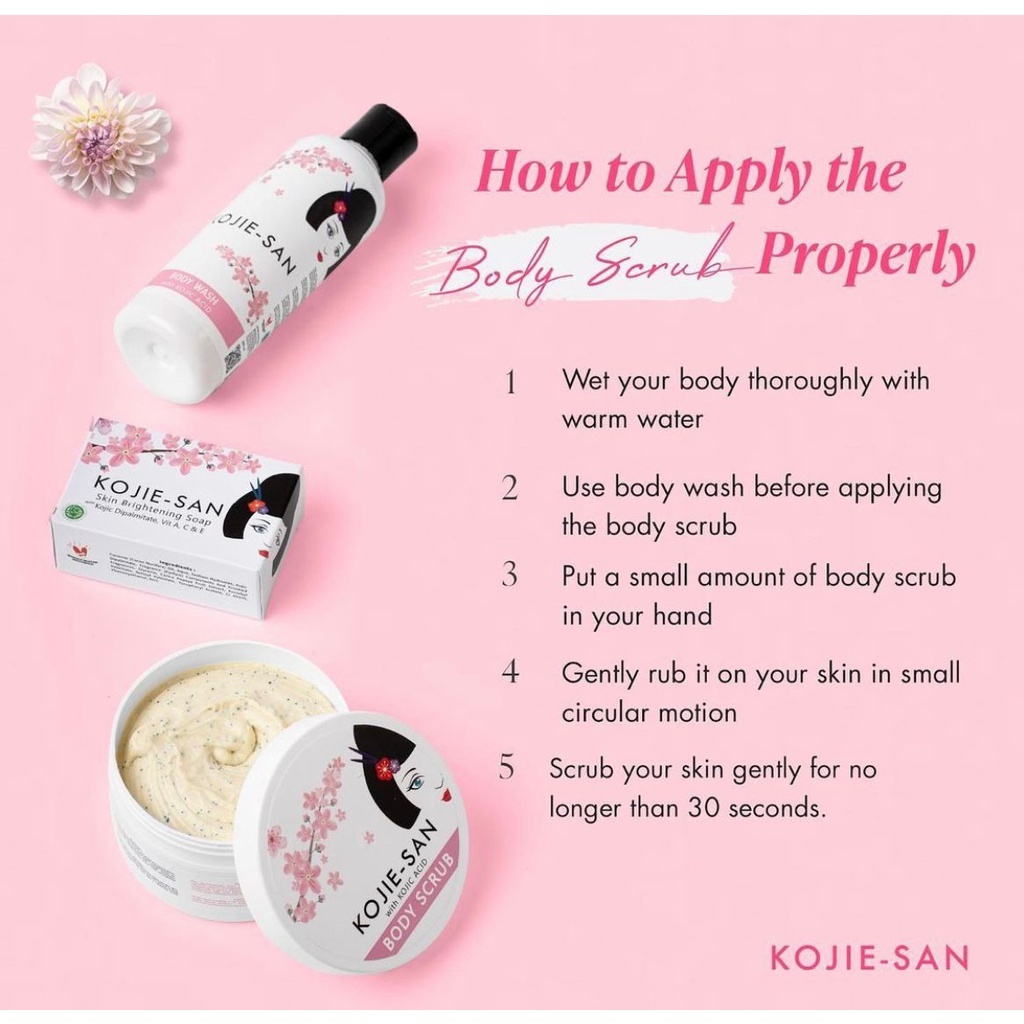 KOJIE-SAN SKIN BRIGHTENING Series[sabun-scrub-lotion]