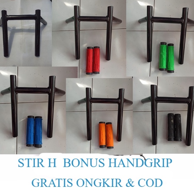 KODE Y53B Gratis Ongkir  COD Stir sepeda setir sepeda  Stang H sepeda BMX  Stir H  Stang Sepeda H  S
