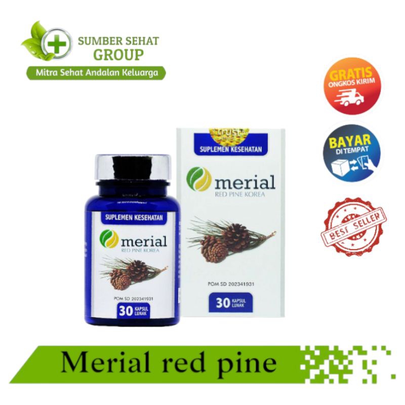 Merial Red Pine Korea - Membantu Menurunkan Kolesterol &amp; Atasi Hipertensi